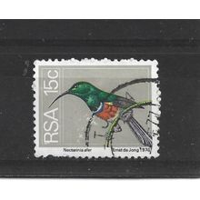 SouthAfrica.SG358 15c Greater Double-collared Sunbird.Fine Used.Sep25f