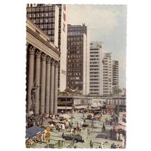 HORTORGET MED HOGHUSEN, STOCKHOLM, SWEDEN unused vintage postcard #