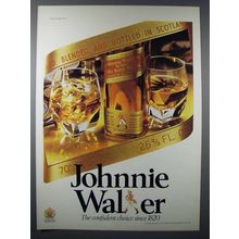 1977 Johnnie Walker Ad - Johnie Walker Red Scotch