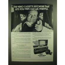 1979 Toshiba V-5310 Betaformat Video Cassette Recorder Ad