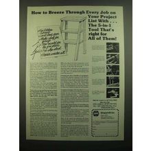 1980 Shopsmith Mark V Woodworking System Ad - How To Breeze Through