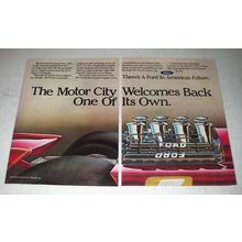 1982 Ford Motors Ad - Welcomes Back One Of Its Own