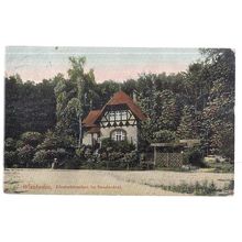 WIESBADEN, GERMANY used antique postcard 1909 pm =