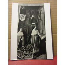 TRINITY ALTARPIECE by Van der Goes unused postcard National Gallery Scotland /