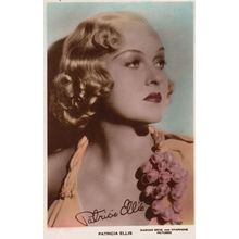 Patricia Ellis Signed Photo Postcard
