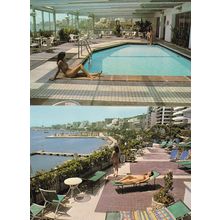 Hotel Costa Azul Mallorca TWO Swimming Pool 2x Postcard