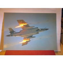 BRITISH AEROSPACE BUCCANEER unused postcard 'After the Battle' #
