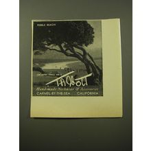 1960 Talbott Neckwear & Accessories Ad - Pebble Beach
