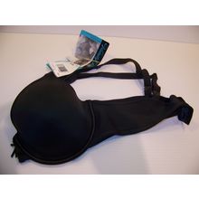 VANITY FAIR 36D BRA BODY CARESS FULL COVERAGE CONTOUR BLACK NEW W/ TAGS