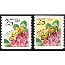 2281e, Mint XF NH 25¢ Yellow Color Omitted Error - Stuart Katz