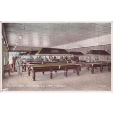 Billiard Room Butlins Holiday Camp Skegness Lincs Valentines Postcard
