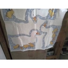 Fabric with Printed Cut outs to make Duck Pillows or cushions