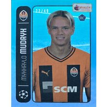 Mykhaylo Mudryk RC - Rookie - TOPPS Merlin Heritage 98 - 22/49 Blue Parallel