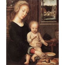 The_Madonna_of_the_Milk_Soup_wga Poster Canvas Movie Film Print A0 A1 A2 A3 A4 A