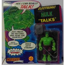 MARVEL SUPER HEROES ' ELECTRONIC ' HULK action figure ( 1991 )