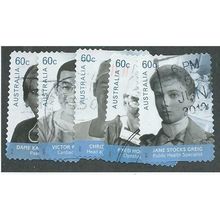 AUS 2012 SET (S/A) 'DOCTORS' (5v) FINE USED (EBID36-243)