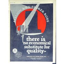 axelson machine company 1928 no economical substitute vintage ad
