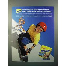 2001 Nestle Nesquik Ad - Really Strong Bones