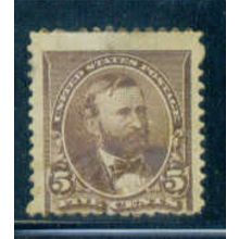 223 5c Ulysses S. Grant Average MRG M02593