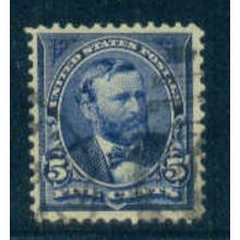 Used 281 5c Ulysses S. Grant Fine M04890
