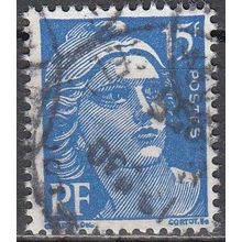 France 1951 Michel 904 O Cote (2008) 0.15 € Marianne de Gandon Cachet rond