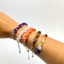 Adjustable Crystal Chip Bracelet | Choose a Stone![ ]