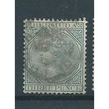 bermuda stamps sg28 sg 28 watermark crown ca used