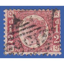 GB QV 1870 1/2d ROSE PLATE 3 RQ SG49 GU CORK IRELAND 156
