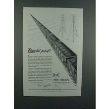 1954 Southern Railway System Ad - Powerful Proof