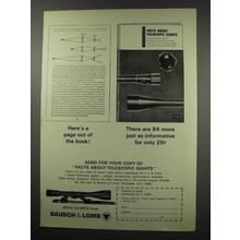 1967 Bausch & Lomb Scopes Ad - Here's a Page