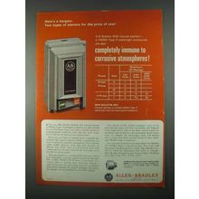 1967 Allen-Bradley Bulletin 609 Manual Starter Ad