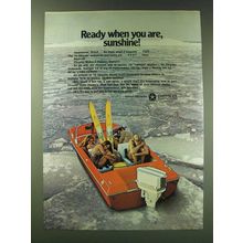 1970 Chrysler Marine Products Ad - Ready when you are, sunshine!