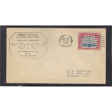 1st Flight C11 5c Beacon (Unkn Cachet-Stamped/A) CV00885