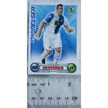 2008/09 Topps Match Attax Trading Card - Ryan Nelsen, Blackburn Rovers