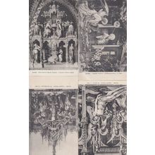 Madonna Di Loreto Crucifixion 4x Loreto Cappella Statue Old Postcard s