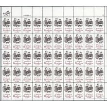 Nation of Readers (Abe Lincoln) Sheet of Fifty 20 Cent Postage Stamps Scott 2106