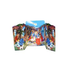 11562 - Korsch Advent - 3-Dimensional Nativity Scene - 11"H x 14"W x 4"D
