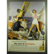 1960 Rheingold Beer Ad - Listen - you'll hear millions saying it!