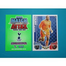 271. Heurelho Gomes - Tottenham - Match Attax 2010/11 Football Card EF1