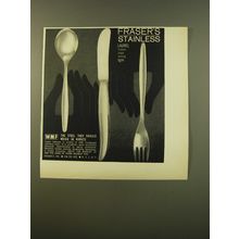 1961 Fraser's Laurel Flatware Advertisement