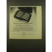 1961 Carvel Hall Leisure Steak Knives Ad - Reflecting your own good taste