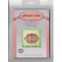 Ultimate Crafts. Merry Christmas Die. Die Cutting Cardmaking Crafts