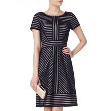 BNWT Phase Eight Lorelei Blue Navy Beige Lace Dress 16 UK RRP £140
