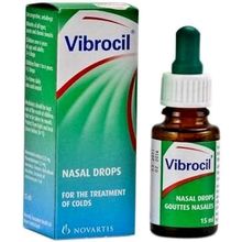 9 PACK Vibrocil Nasal Drops x15 ml GlaxoSmithKline
