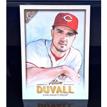 ADAM DUVALL 2018 TOPPS GALLERY BASEBALL CARD #72