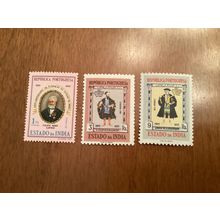 ICOLLECTZONE Portuguese India 534, 536-537 VF NH