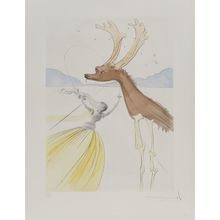 Salvador Dali (1904-1989). Naphtali, from Twelve Tribes of Israel, 1972 Poster C
