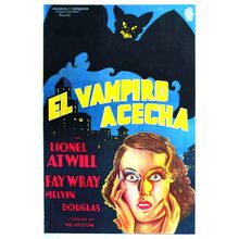 Vampire Bat 04 Poster Canvas Movie Film Print A0 A1 A2 A3 A4 A5 A6 Art Wall Deco
