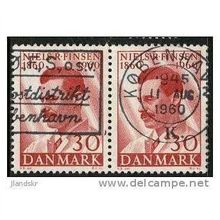 1960 Michel 384 - fine used (o) - pair