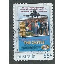 AUS 2008 55c (S/A) 'FAVOURITE FILMS -THE CASTLE' FINE USED (EBID37-192)